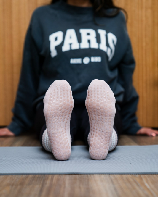 Chaussettes de Pilates antidérapantes