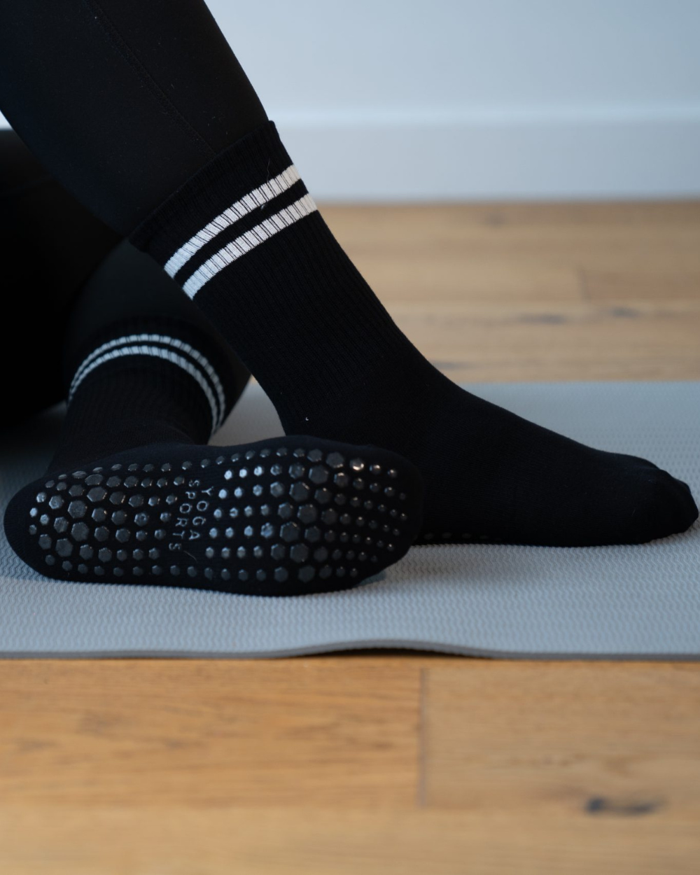 Chaussettes de Pilates antidérapantes
